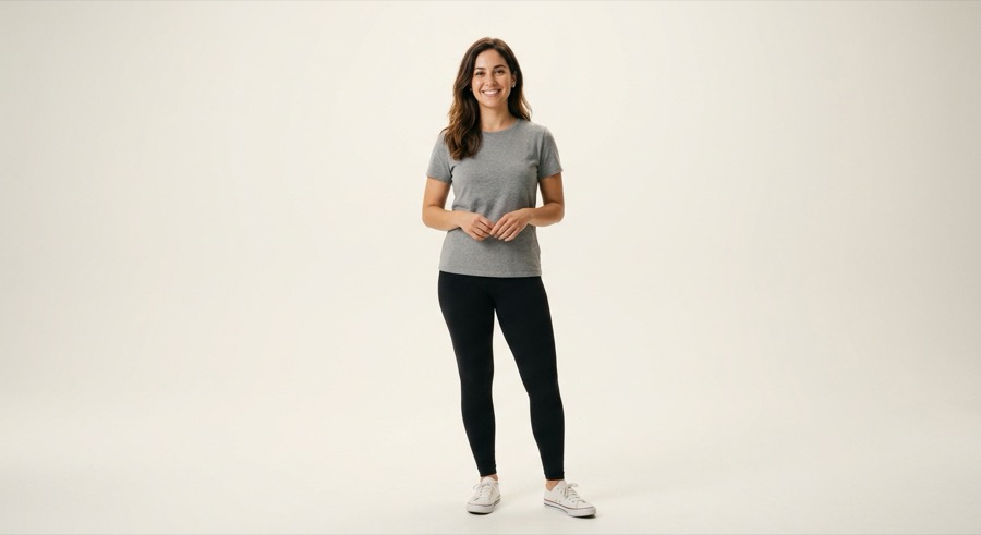 Demo model before styling
